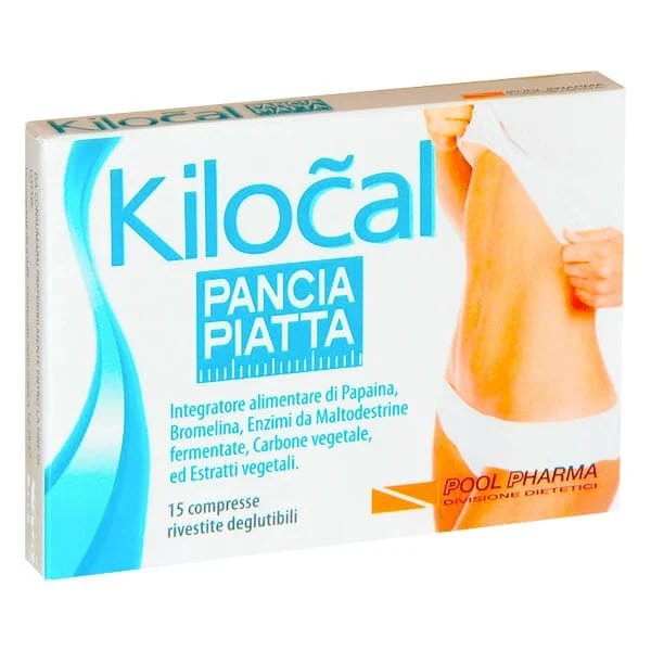 KILOCAL Pancia Piatta Integratore Alimentare 15 Compresse