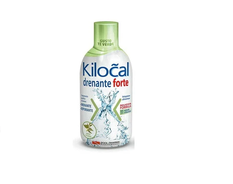 KILOCAL Drenante Forte Tè Verde Integratore Alimentare 500 ml