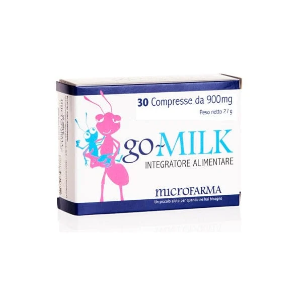 MICROFARMA Go-Milk 900 mg 30 Compresse