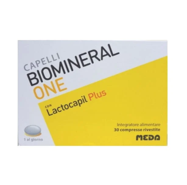 BIOMINERAL One Lactocapil Plus Integratore Alimentare 30 Compresse