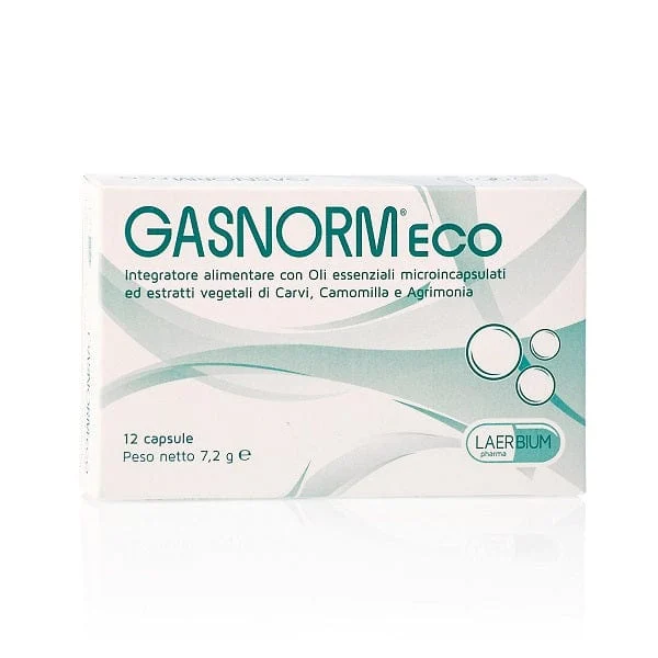 LAERBIUM PHARMA Gasnorm Eco 12 Capsule