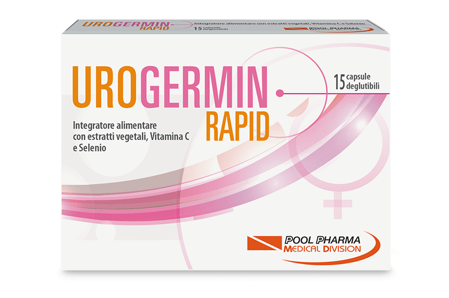POOL PHARMA Urogermin Rapid Integratore Alimentare 15 Capsule