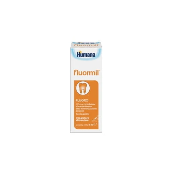 HUMANA Fluormil Integratore Alimentare Gocce 15 ml