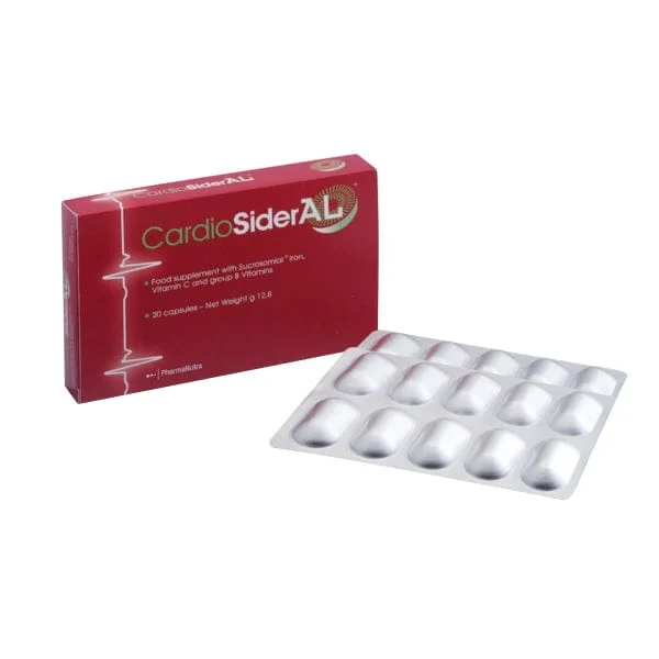 CARDIOSIDERAL Integratore Alimentare 20 Capsule
