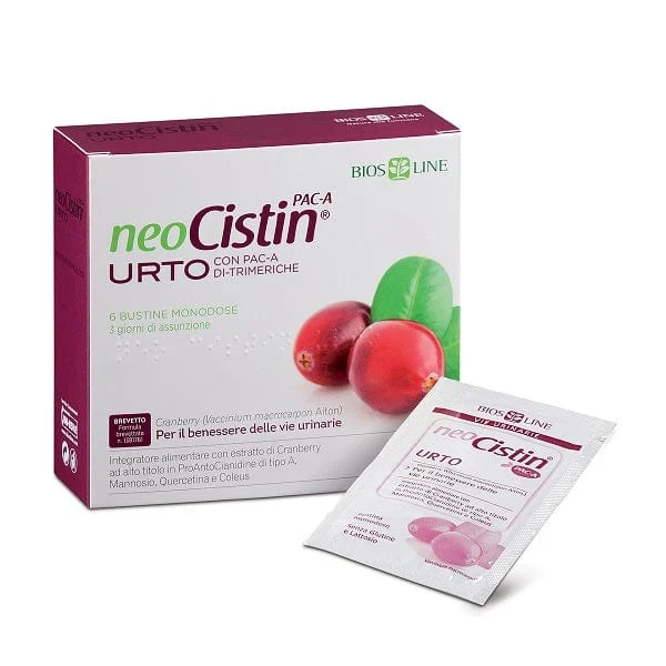 BIOS LINE Neocistin Pac-A Urto 6 Bustine Monodose