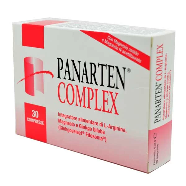 NATURAL BRADEL Panarten Complex Integratore Alimentare 30 Compresse