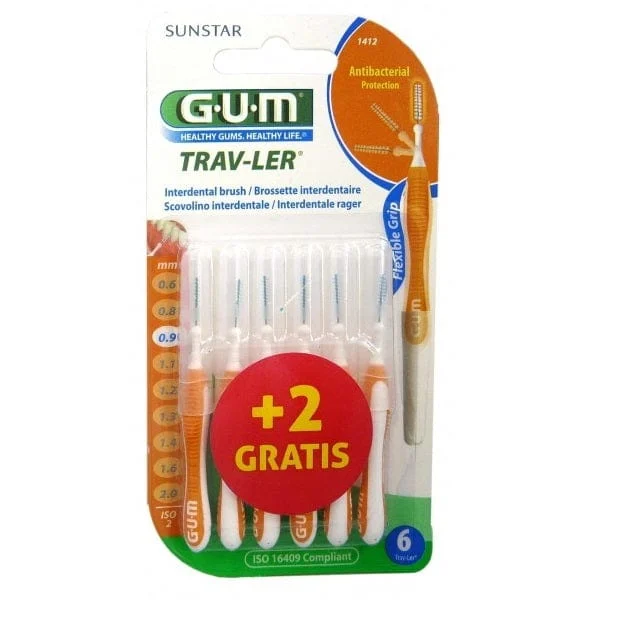 GUM Trav-Ler 6 Scovolini 0,9 mm