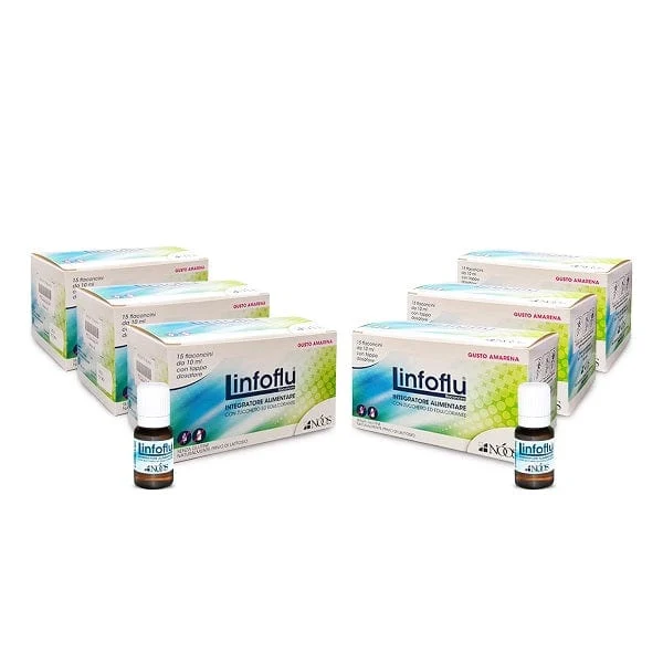 NOOS Linfoflu Multipack 6 x 15 Flaconcini