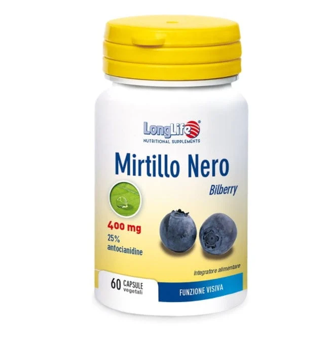 LONGLIFE Mirtillo Nero 60 Capsule