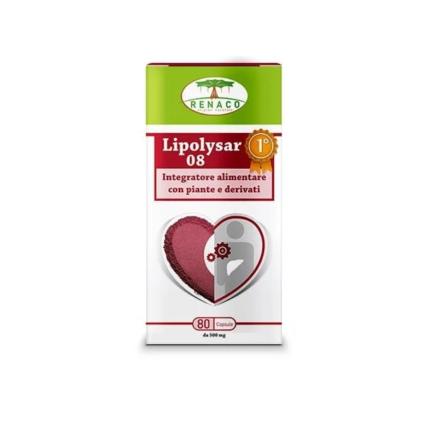 RENACO ITALIA Lipolysar 08 Monascus 80 Capsule Da 500 mg