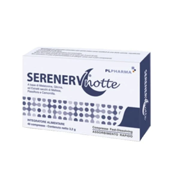 PL PHARMA Serenerv Notte 30 Compresse