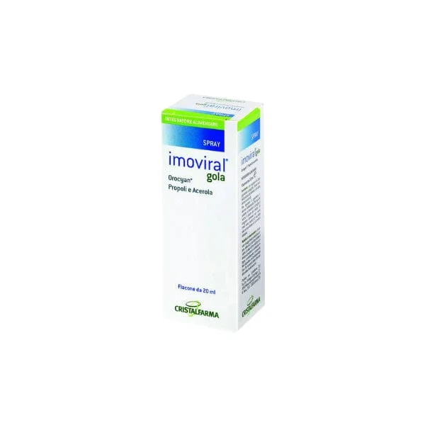 CRISTALFARMA Imoviral Gola Integratore 20 ml