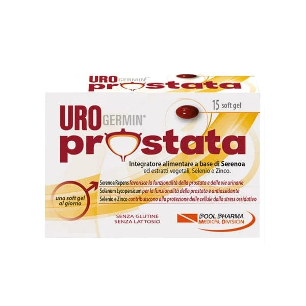 POOL PHARMA Urogermin Prostata 15 Capsule Softgel