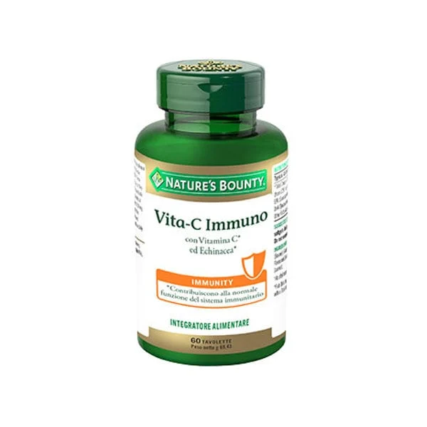 NATURE'S BOUNTY Vita-C Immuno 60 Tavolette