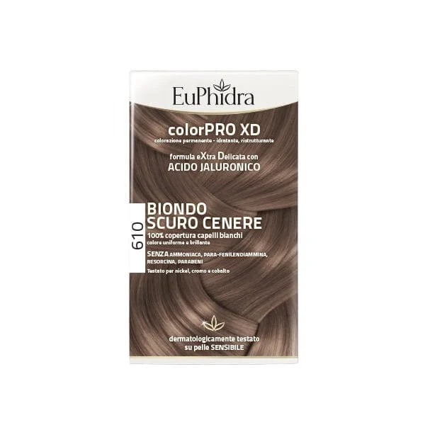 EUPHIDRA Color PRO XD 610 Biondo Scuro Cenere
