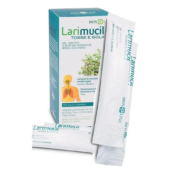 BIOS LINE Larimucil Tosse E Gola 12 Buste