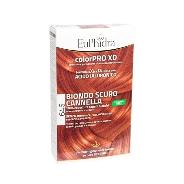 EUPHIDRA Colorpro Xd 646 Tonalità Biondo Scuro Cannella