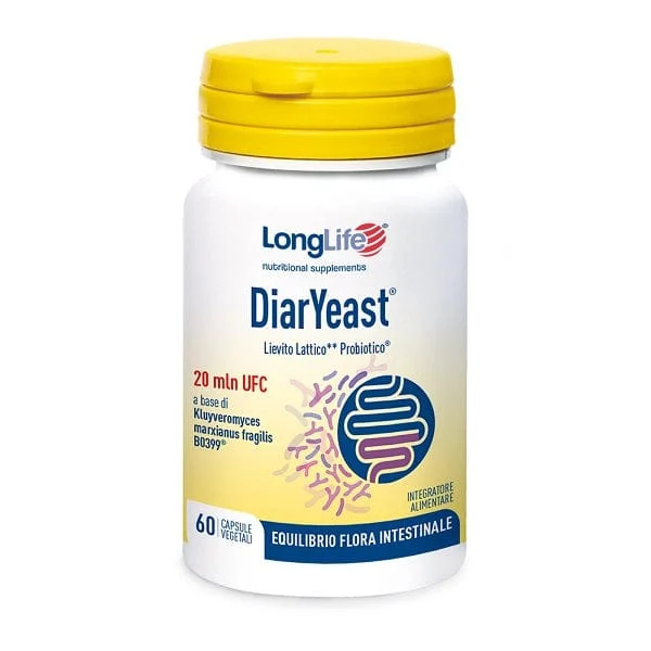 LONGLIFE Diaryeast 60 Capsule Vegetali