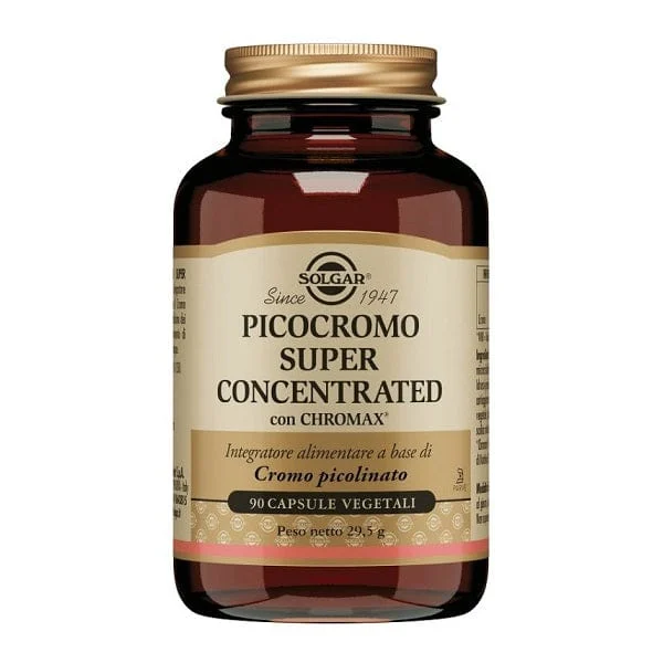 SOLGAR Picocromo Superconcentrato 90 Capsule Vegetali