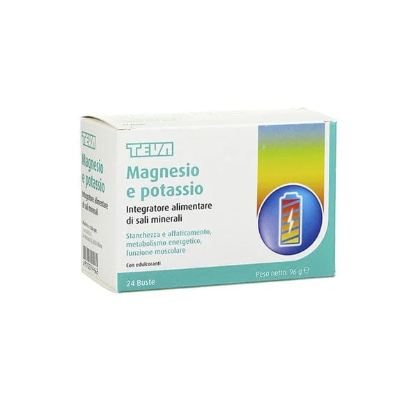 TEVA Magnesio E Potassio 24 Bustine