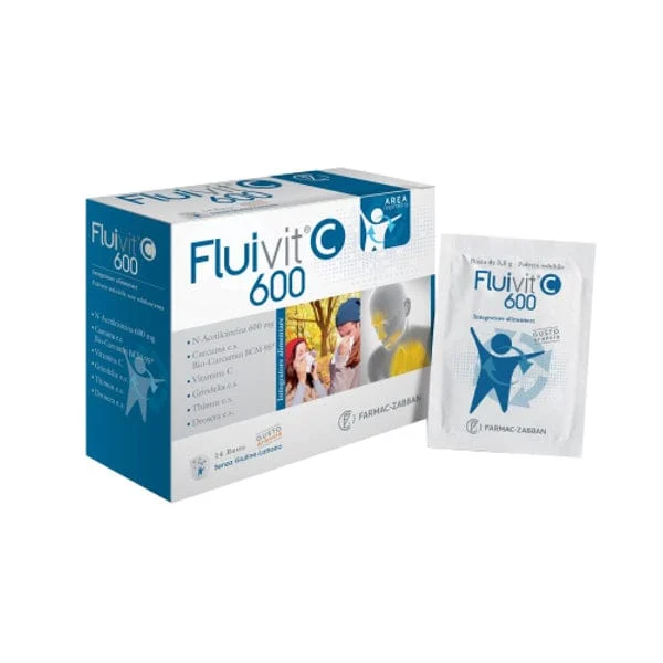 FARMAC-ZABBAN Fluivit C 600 14 Bustine