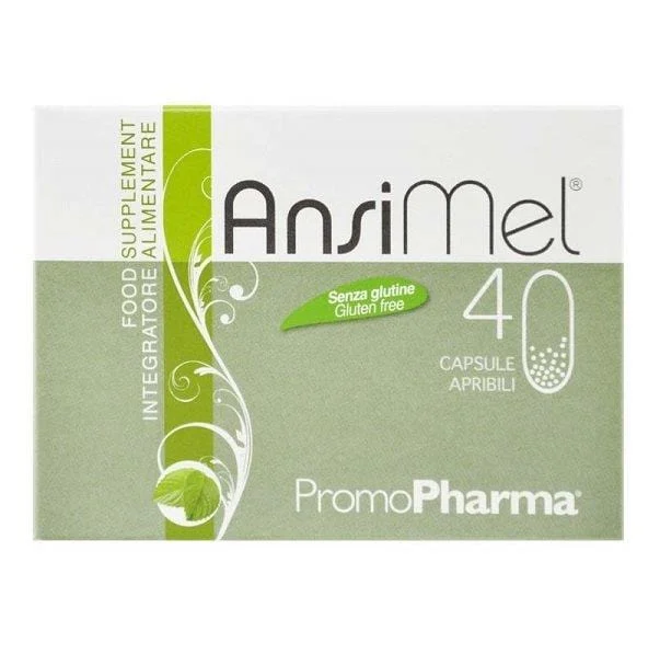 PROMOPHARMA Ansimel Integratore Alimentare 40 Capsule Apribili