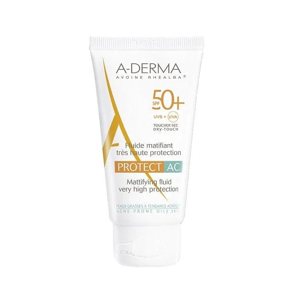 A-DERMA Protect AC SPF50+ Fluido Opacizzante 40 ml