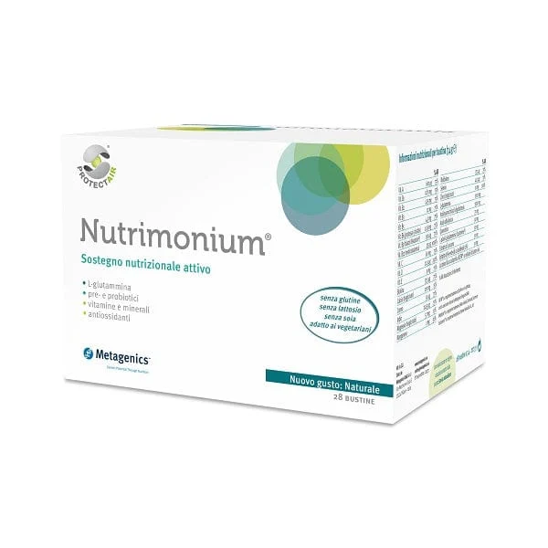 METAGENICS Nutrimonium 3,0 Integratore Naturale 28 Buste