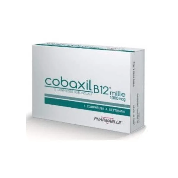PHARMAELLE Cobaxil B12 1000 mcg 5 Compresse Sublinguali