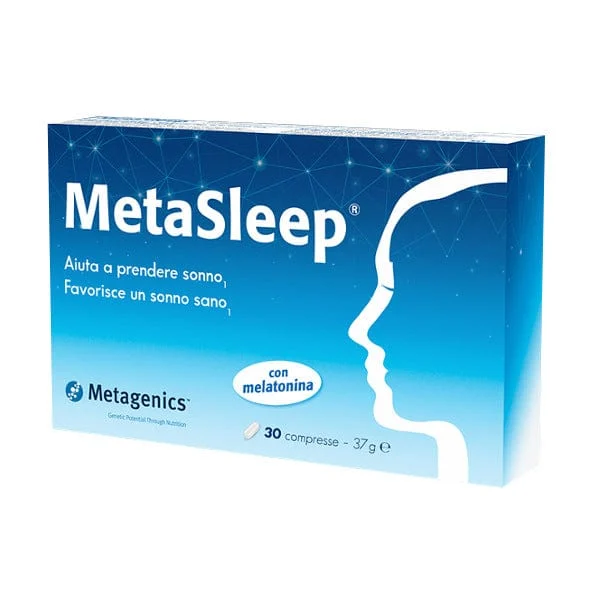 METAGENICS MetaSleep Integratore Alimentare 30 Capsule