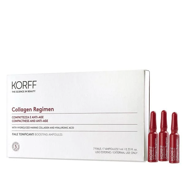 KORFF Collagen Regimen Age Filler 7 Fiale Tonificanti Da 1 ml
