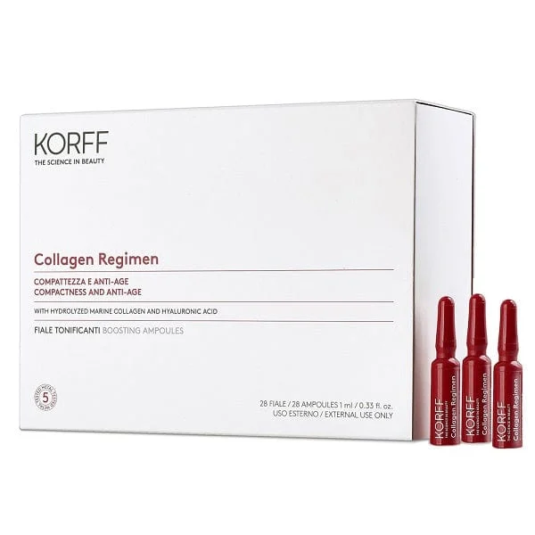KORFF Collagen Regimen Age Filler 28 Fiale Tonificanti Da 1 ml