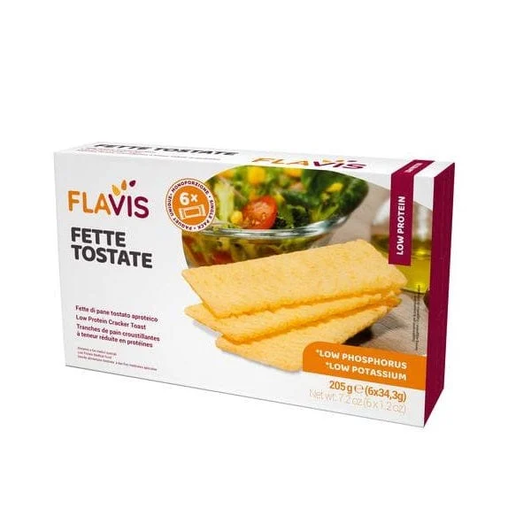 FLAVIS Flavis Fette Tostate Aproteiche 205 g