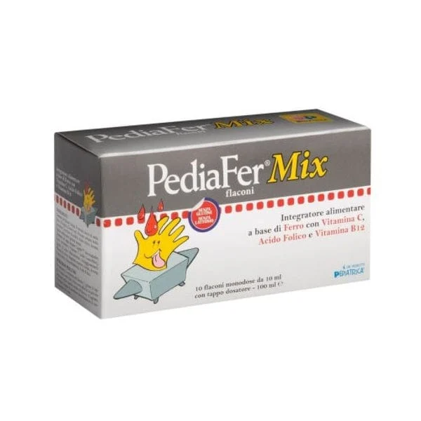 PEDIATRICA PediaFer Mix 10 Flaconi Monodose Da 10 ml