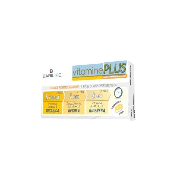 PHARMAELLE Barilife Vitamine Plus 30 Compresse Trifase