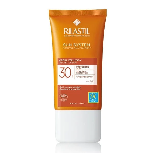 RILASTIL Sun System PPT Crema Vellutata SPF 30 Viso 50 ml