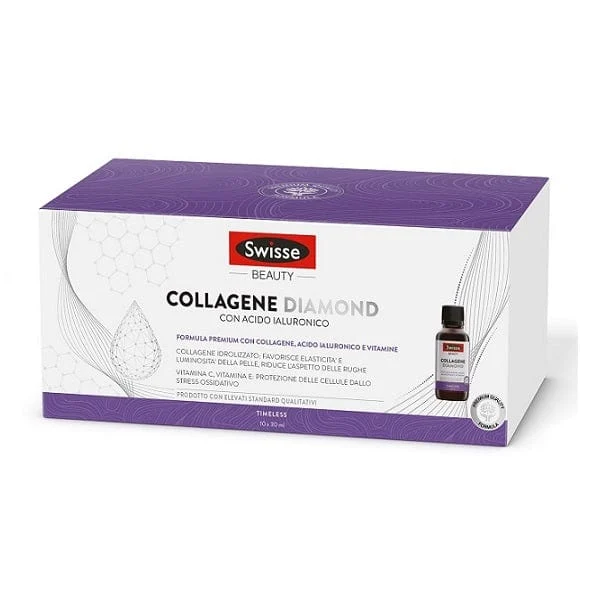 SWISSE Collagene Diamond 10 Flaconcini Da 30 ml