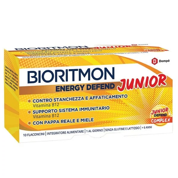 BIORITMON Energy Defend Junior 10 Flaconcini 10 ml