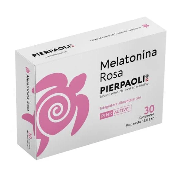 PIERPAOLI Melatonina Rosa 30 Compresse
