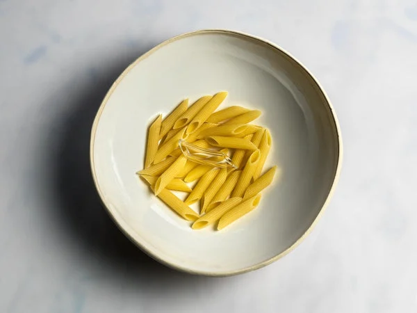 Pennetta, ciondolo in vetro linea Pasta Cotta - Blueside Emotional design