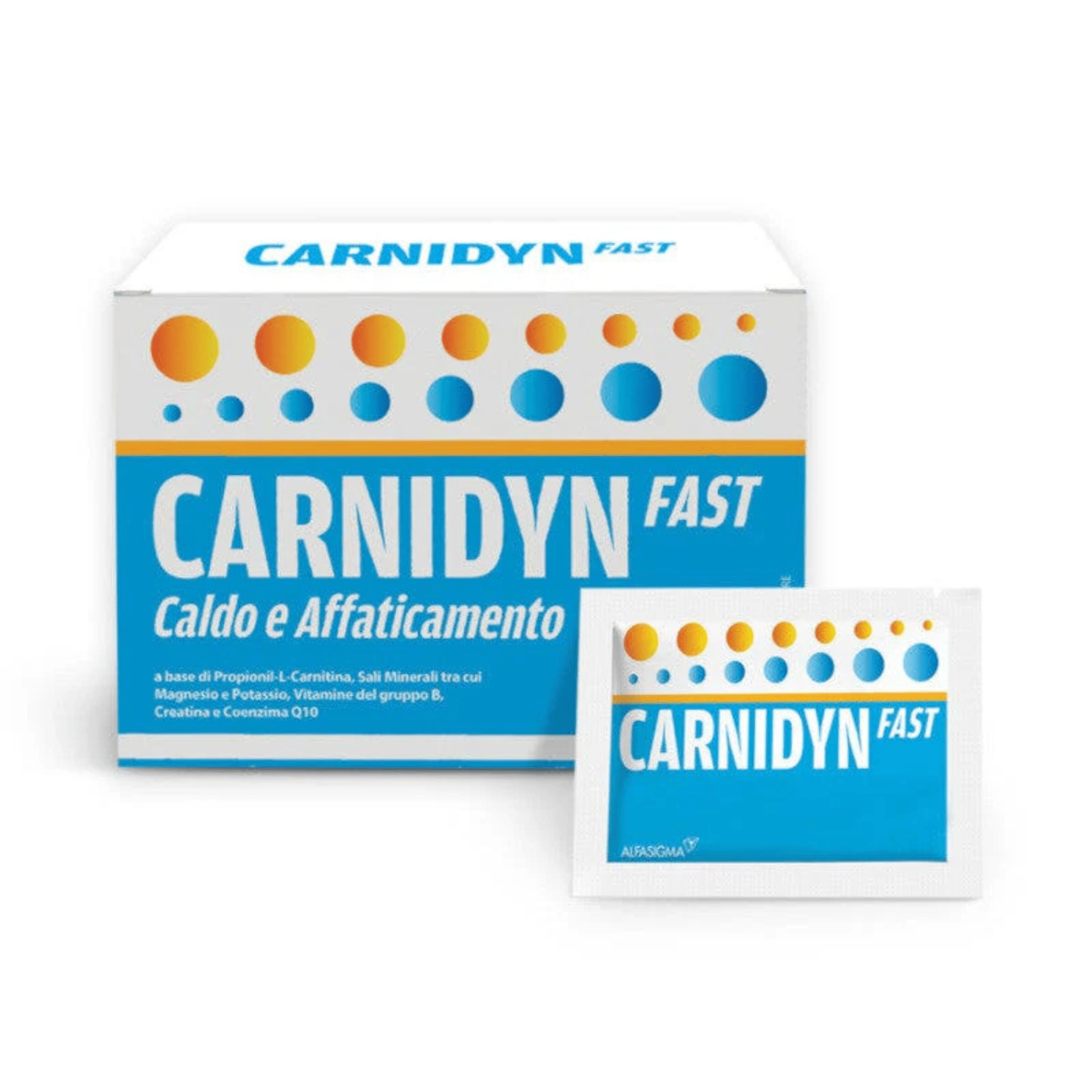 CARNIDYN Fast Caldo E Affaticamento 20 Bustine Da 6 g