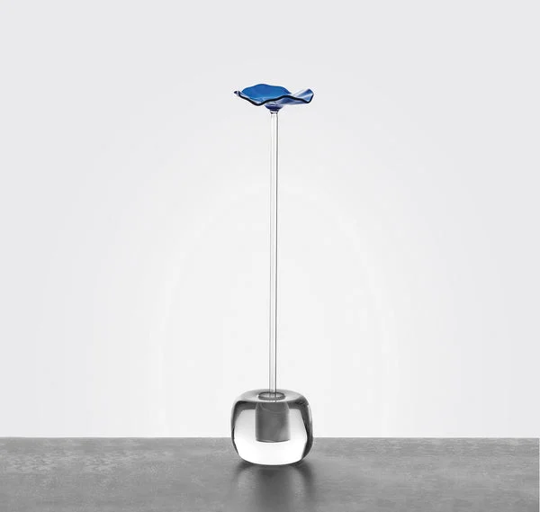 Tonk, Vasetto mignon in vetro borosilicato massiccio - Blueside Design Shop