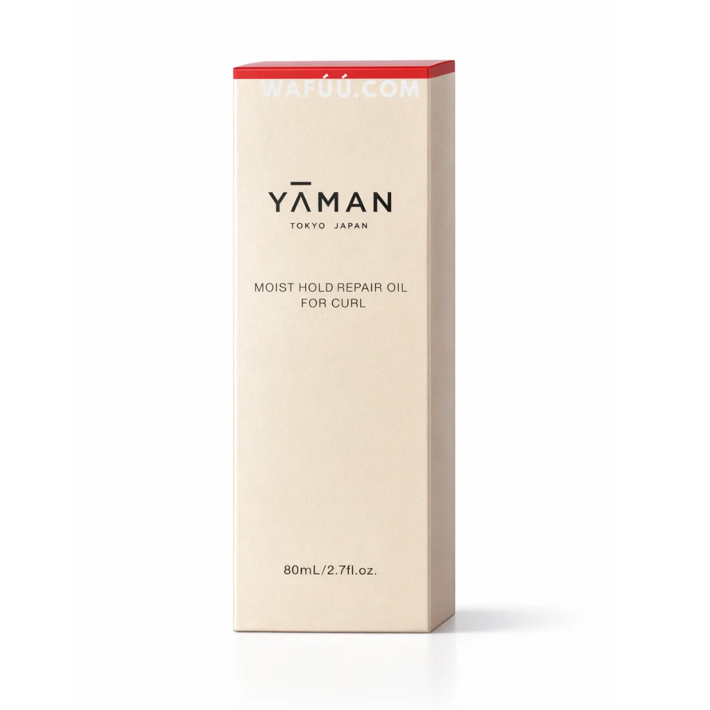 YA-MAN Olio per Capelli Trattamento Riparatore per Ricci 80ml YTJ0007