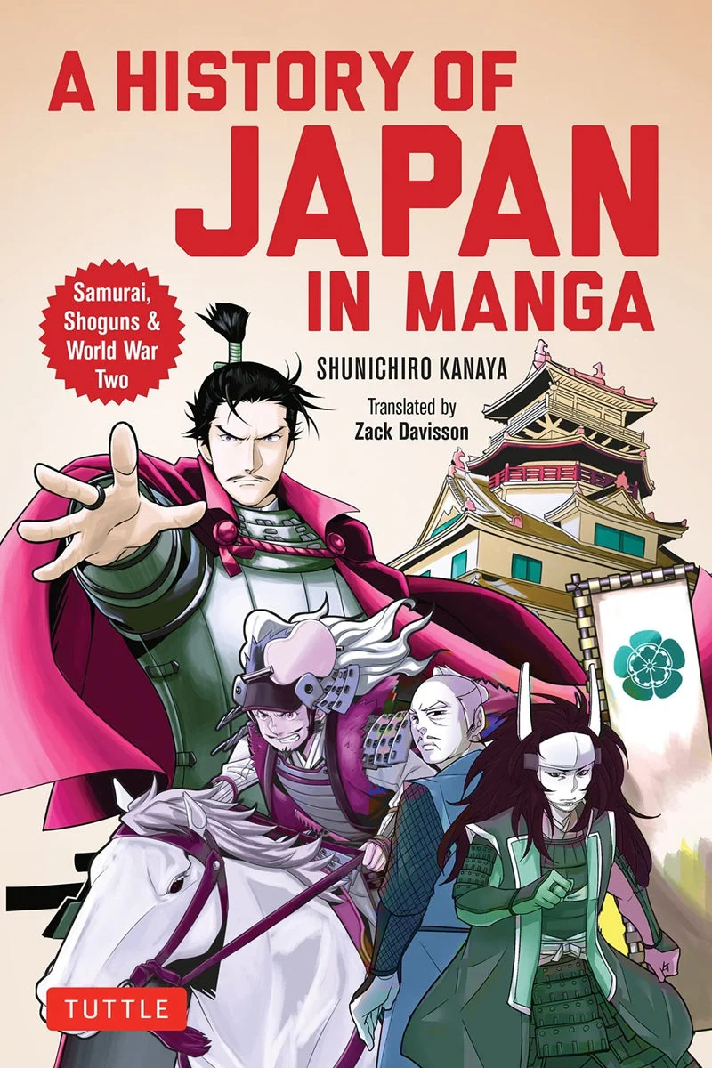 A History of Japan in Manga Storia del Giappone a fumetti in inglese - Tuttle Publishing