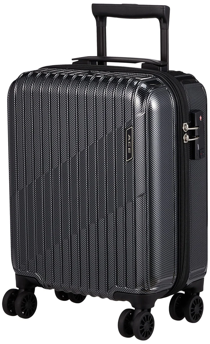 ACE Valigia a Mano 20L 2,3kg Modello 06314 Nero Carbonio