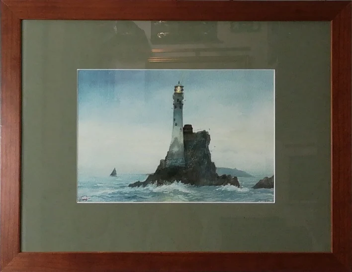 acquerello “faro di fastnet” - Arredamento marinaresco