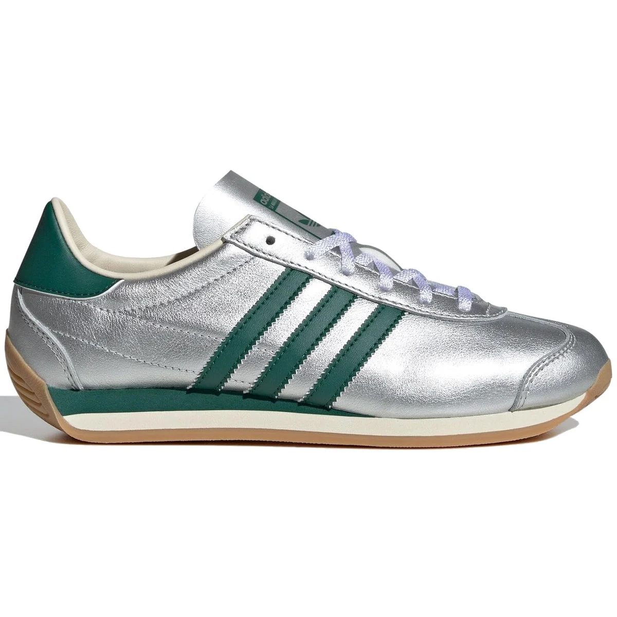 Adidas Sneakers Country OG Silver Metallic Verde College Bianco Crema IE8412