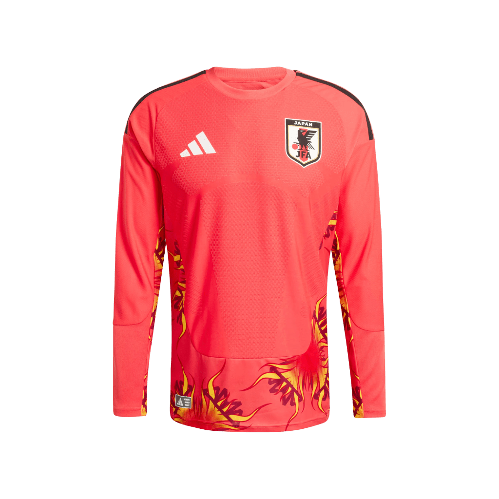 Adidas Japan 2026 Home Authentic Goalkeeper Jersey Long Sleeve