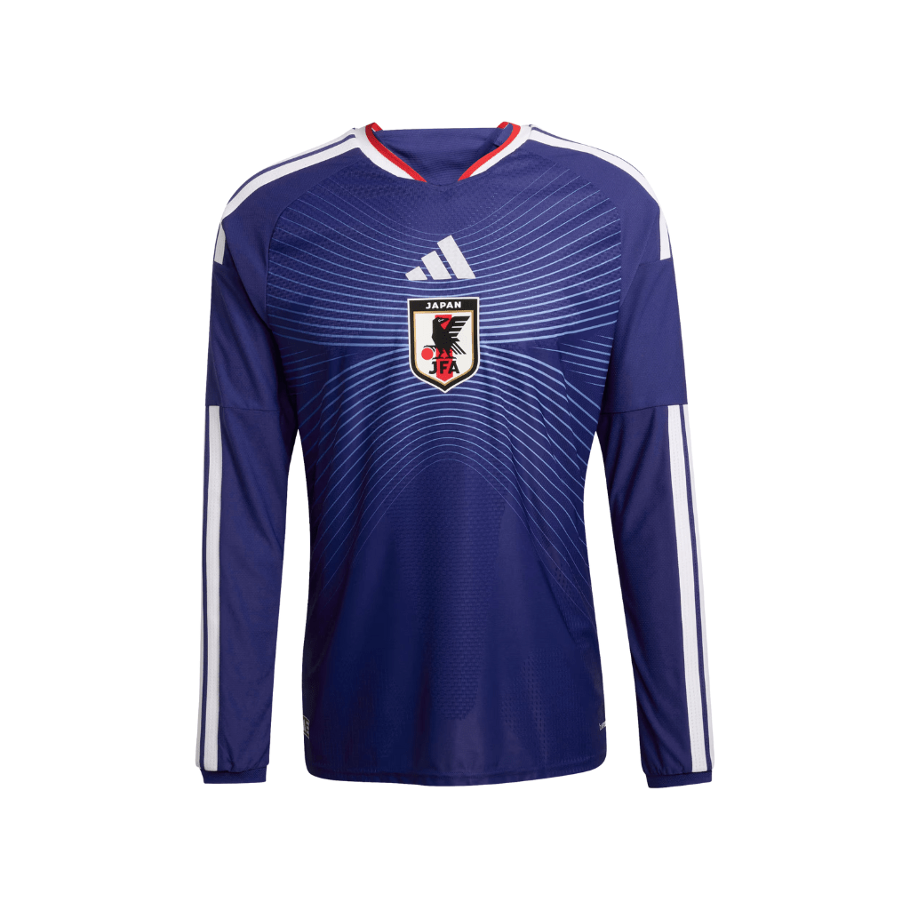 Adidas Maglia Giappone manica lunga Home 2026 Authentic Japan Blue/Ash Blue