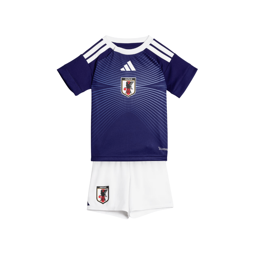 Adidas mini kit neonato replica Nazionale Giappone 2026 Home Japan Blue/Ash Blue